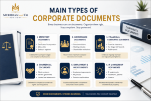 Types of corporate Documets